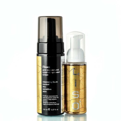 Пінка-для-нормальної-cухої-та-чутливої-шкіри-150ml,80ml!